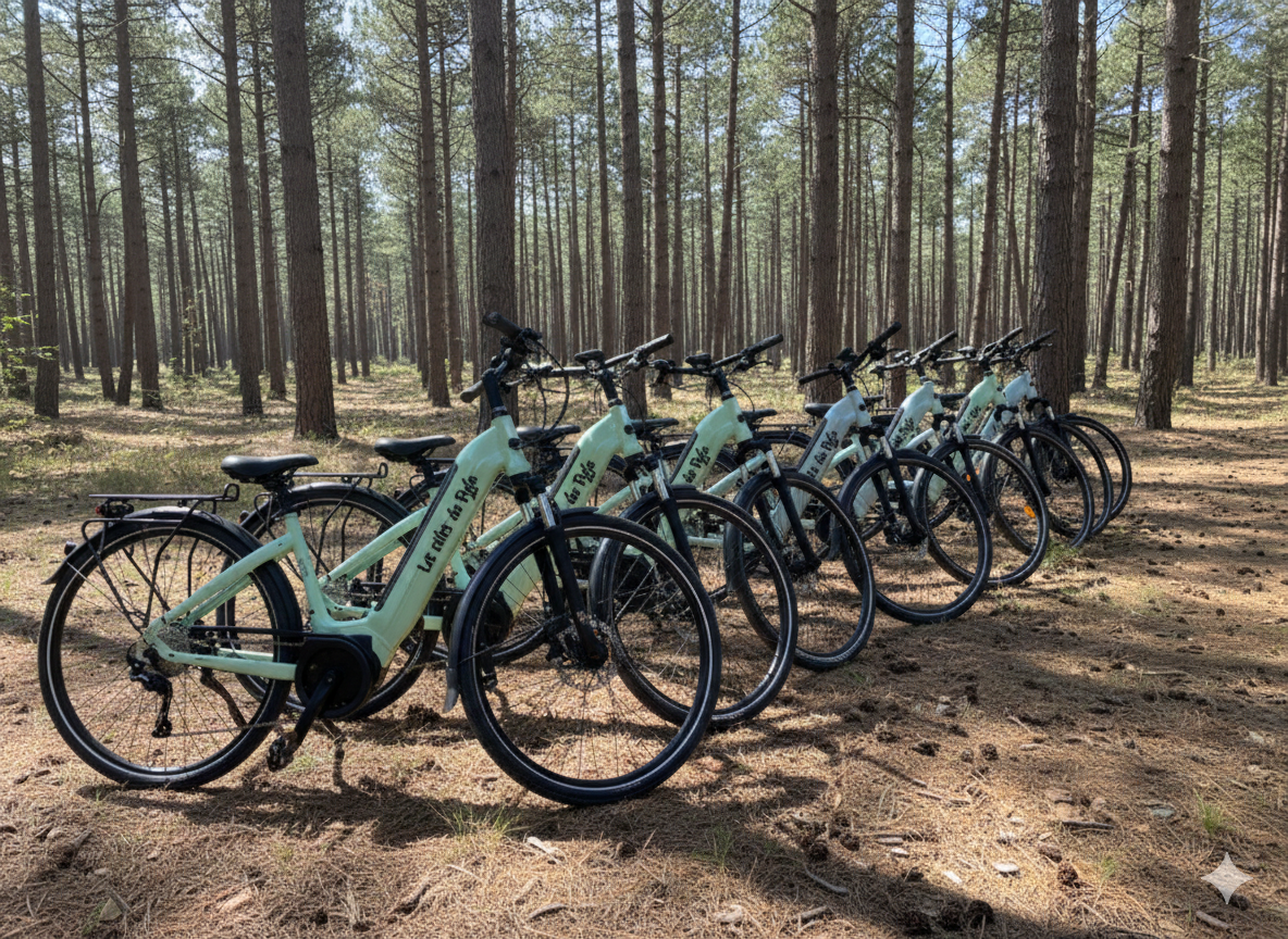 ce jour une escapade nature en vélo électrique entre Arcachon et la Teste de Buch