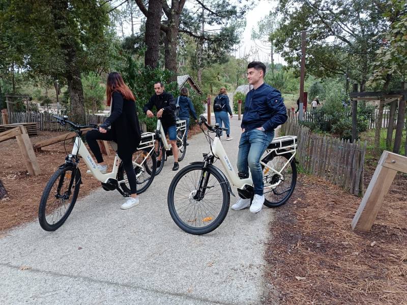 Tem building avec les vélos du Pyla, une réussite