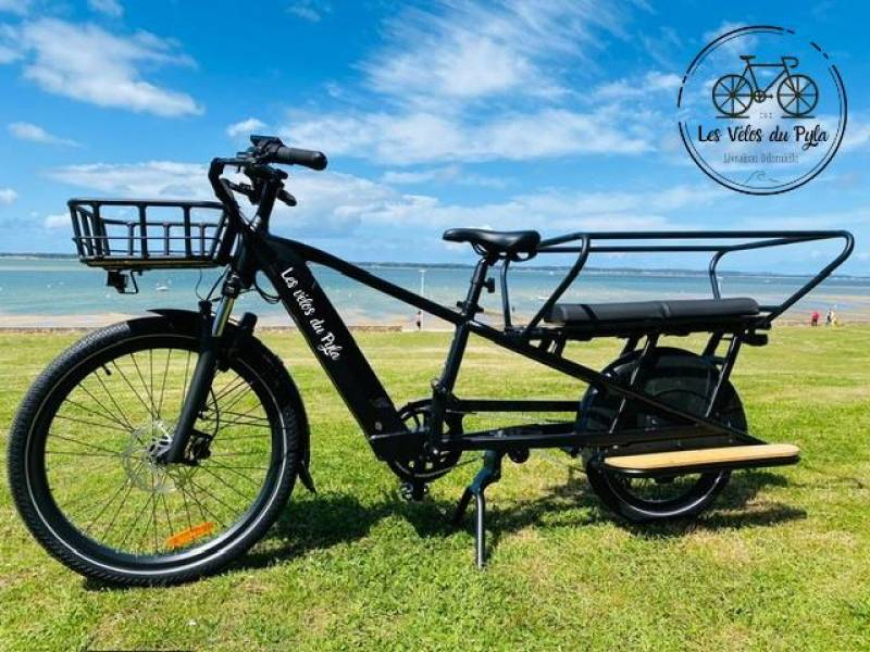Location et livraison vélo cargo, longtail sur le Pyla sur Mer