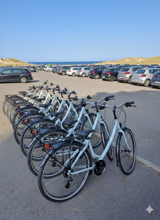 Notre zone d'activité pour ce service Location de vélos longtails pour famille en vacances